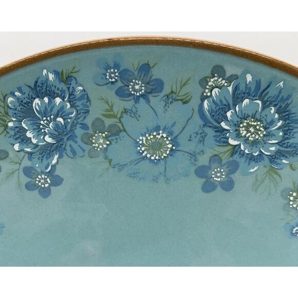 VTG MCM Taylor Smith Taylor AZURA Ceramic Stoneware Dinner Plate 10.5” Read - Picture 2 of 6